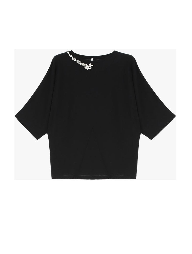 Imperial T-shirt Nero Tz22jgt