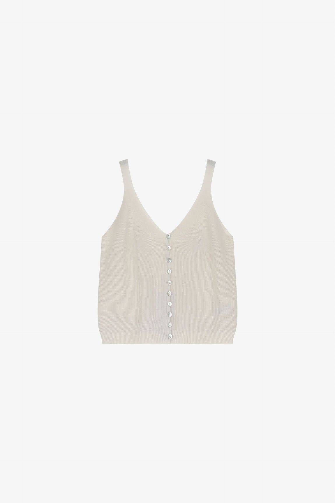 Imperial Top En Maille Beige M3025840