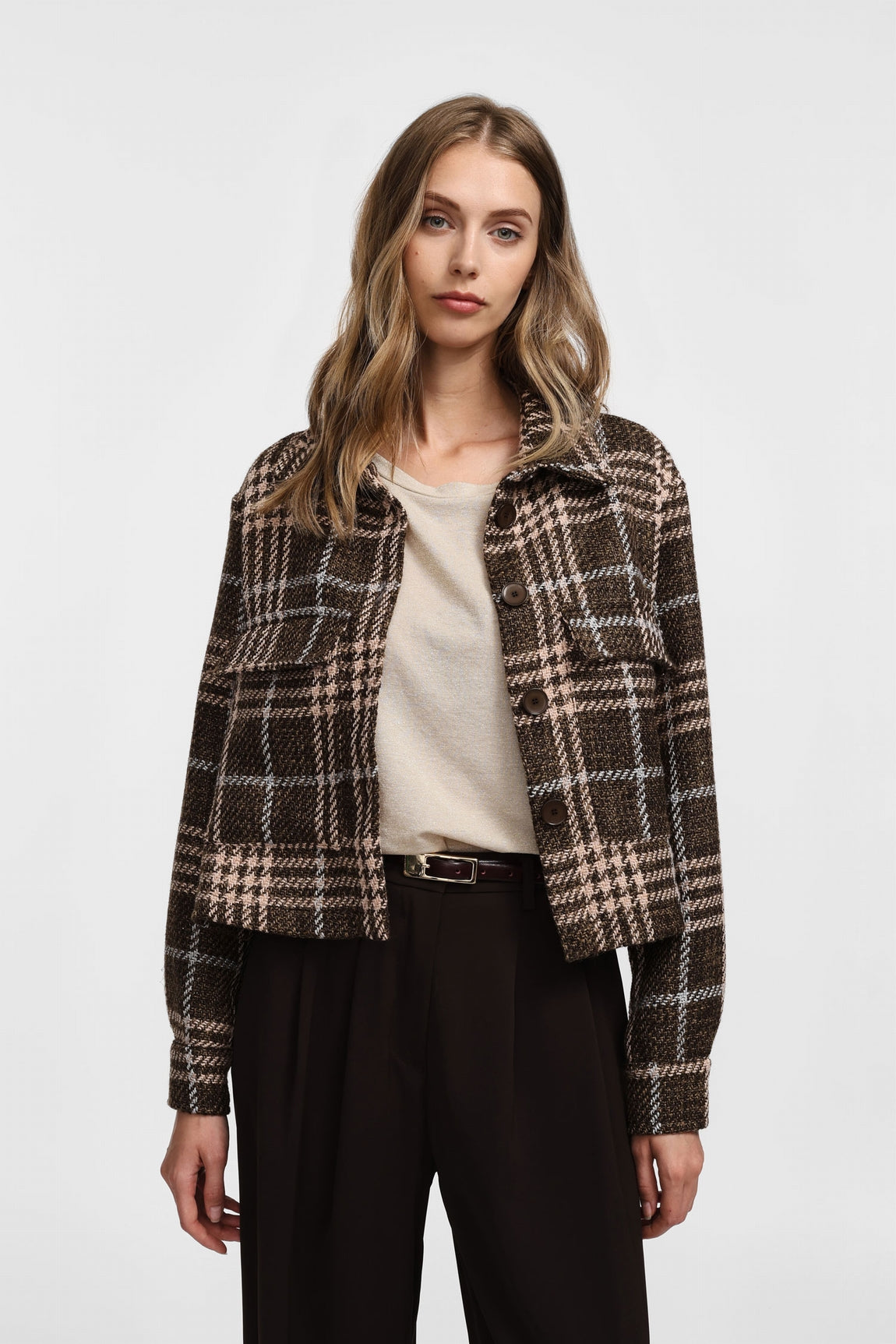 Please Blouson Marrone V0fadme000