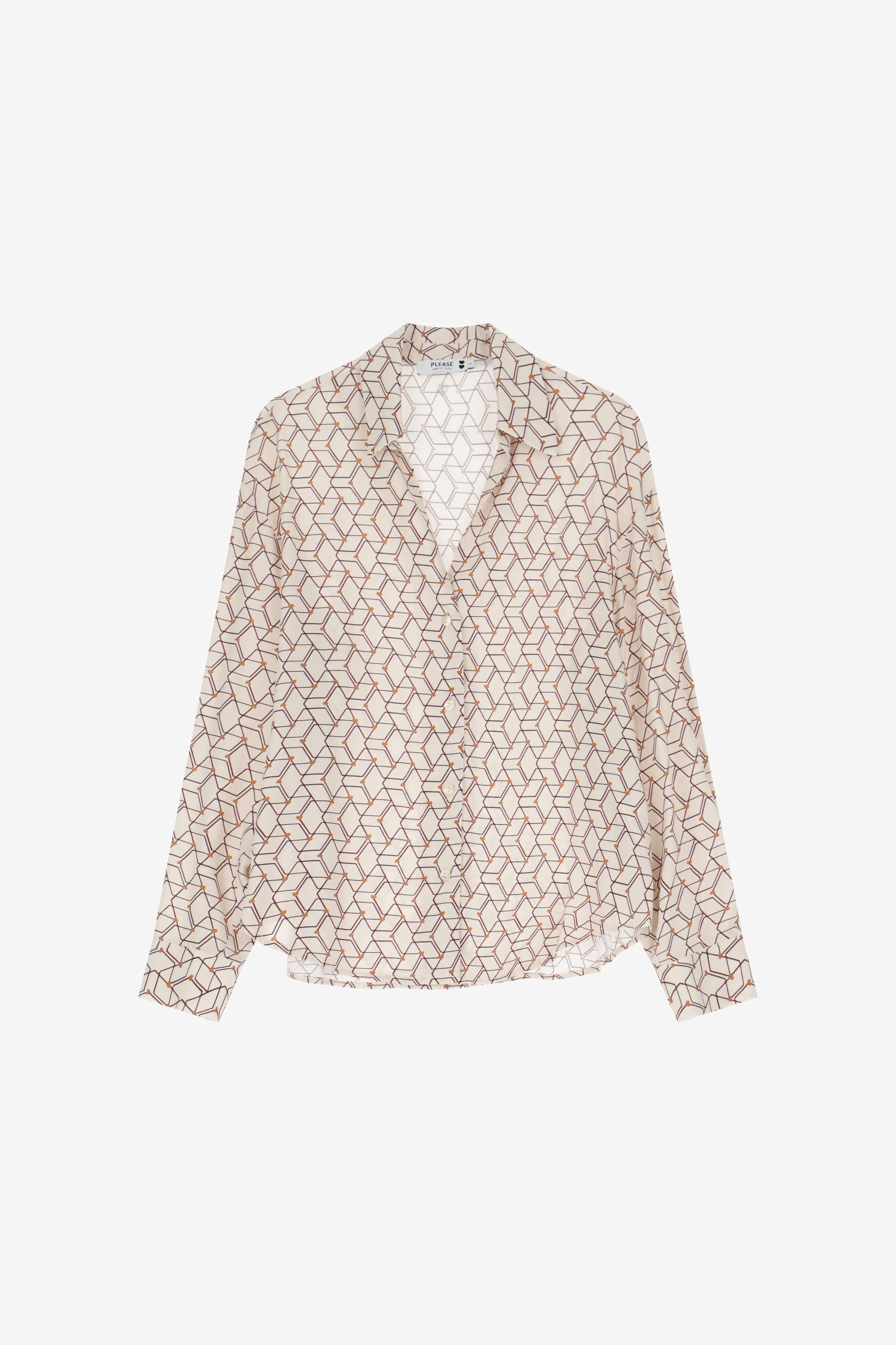 Please Chemise Avorio C1gcdmb000