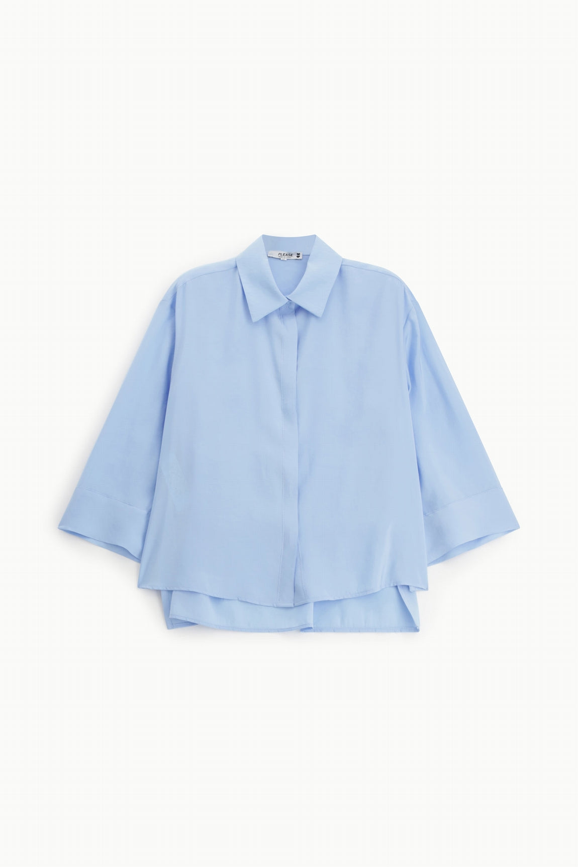 Please Chemise Azzuro C1f6dzc000