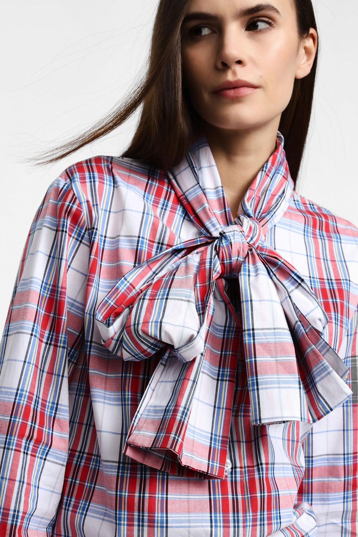 Please Chemise Azzurro/Rosso C975gg05