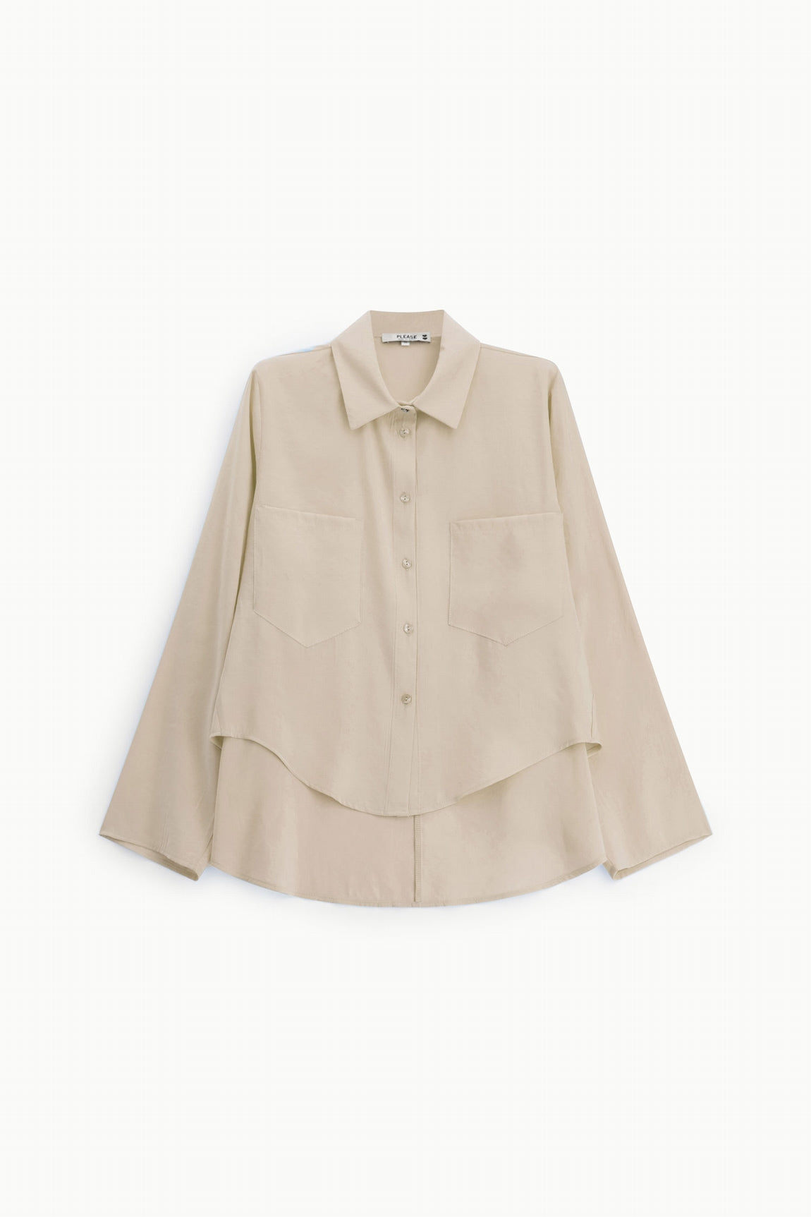 Please Chemise Beige C0ttdzc000