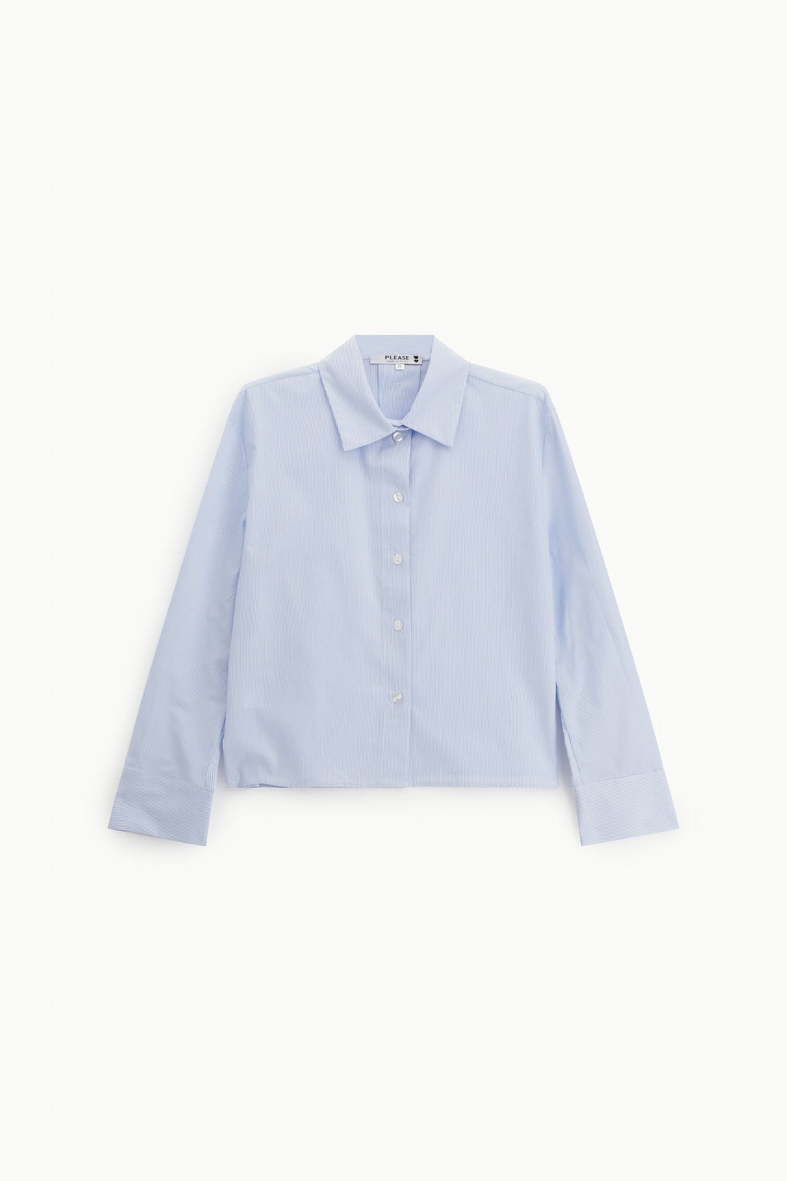 Please Chemise Bianco/Azzurro C1ksdwn000