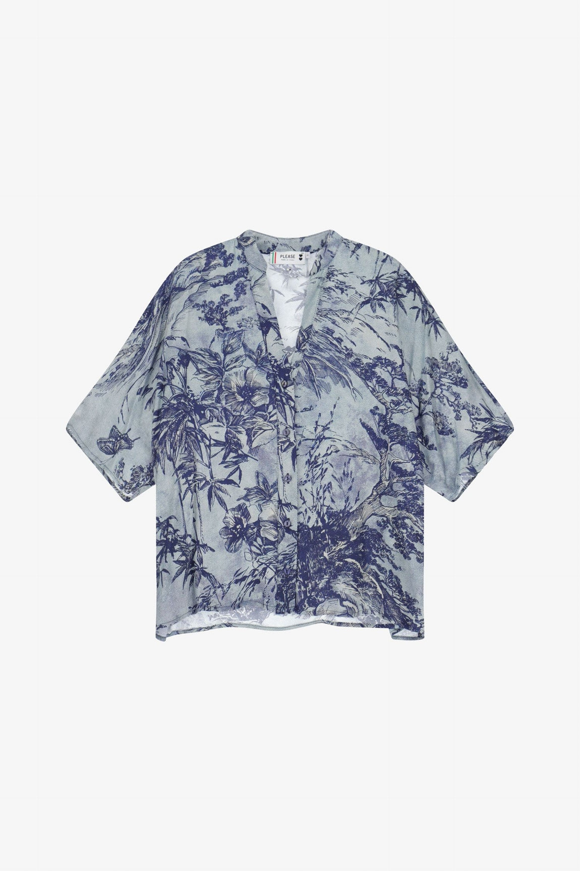 Please Chemise Blu C08hdca000