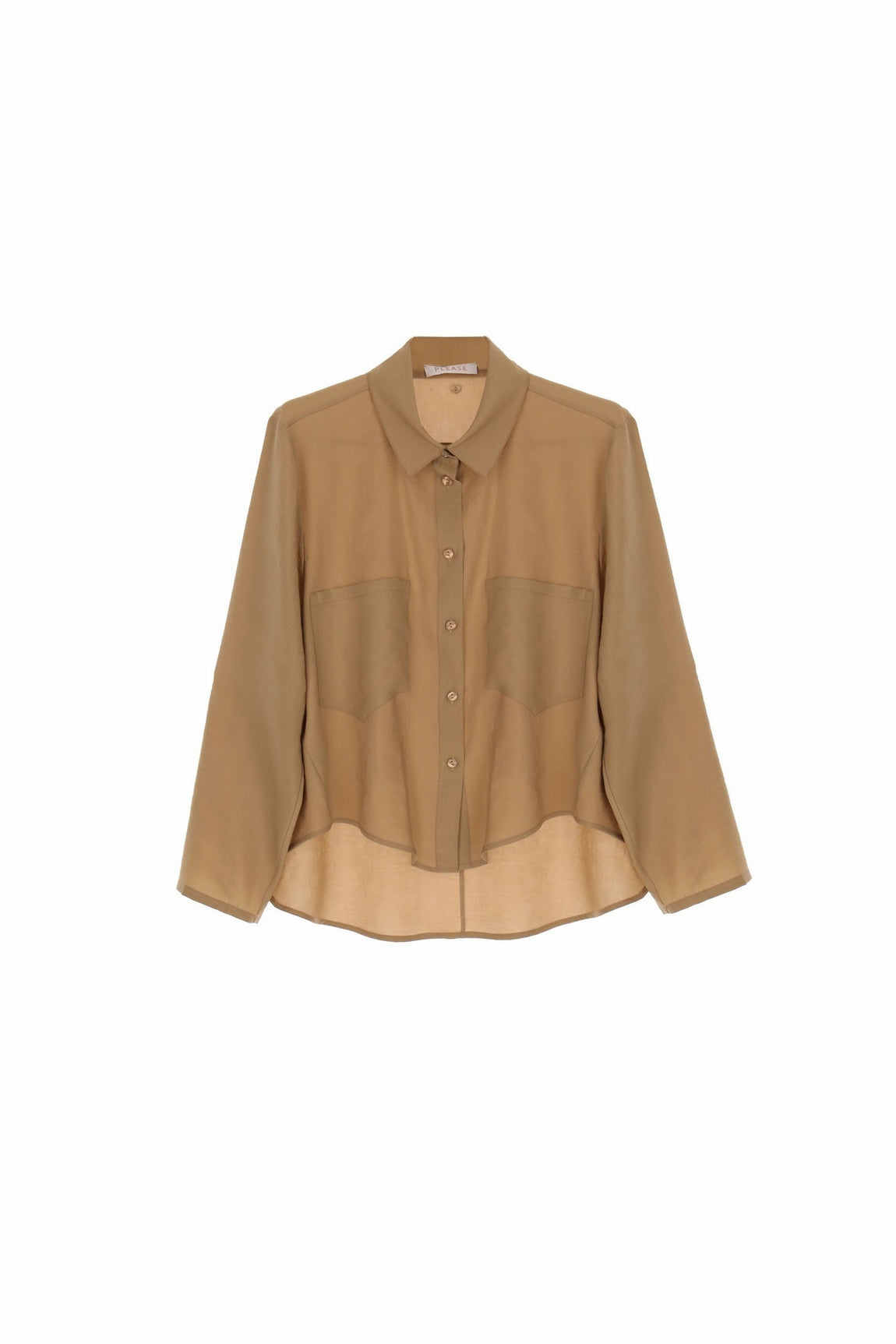 Please Chemise Cammello C0ttasd000