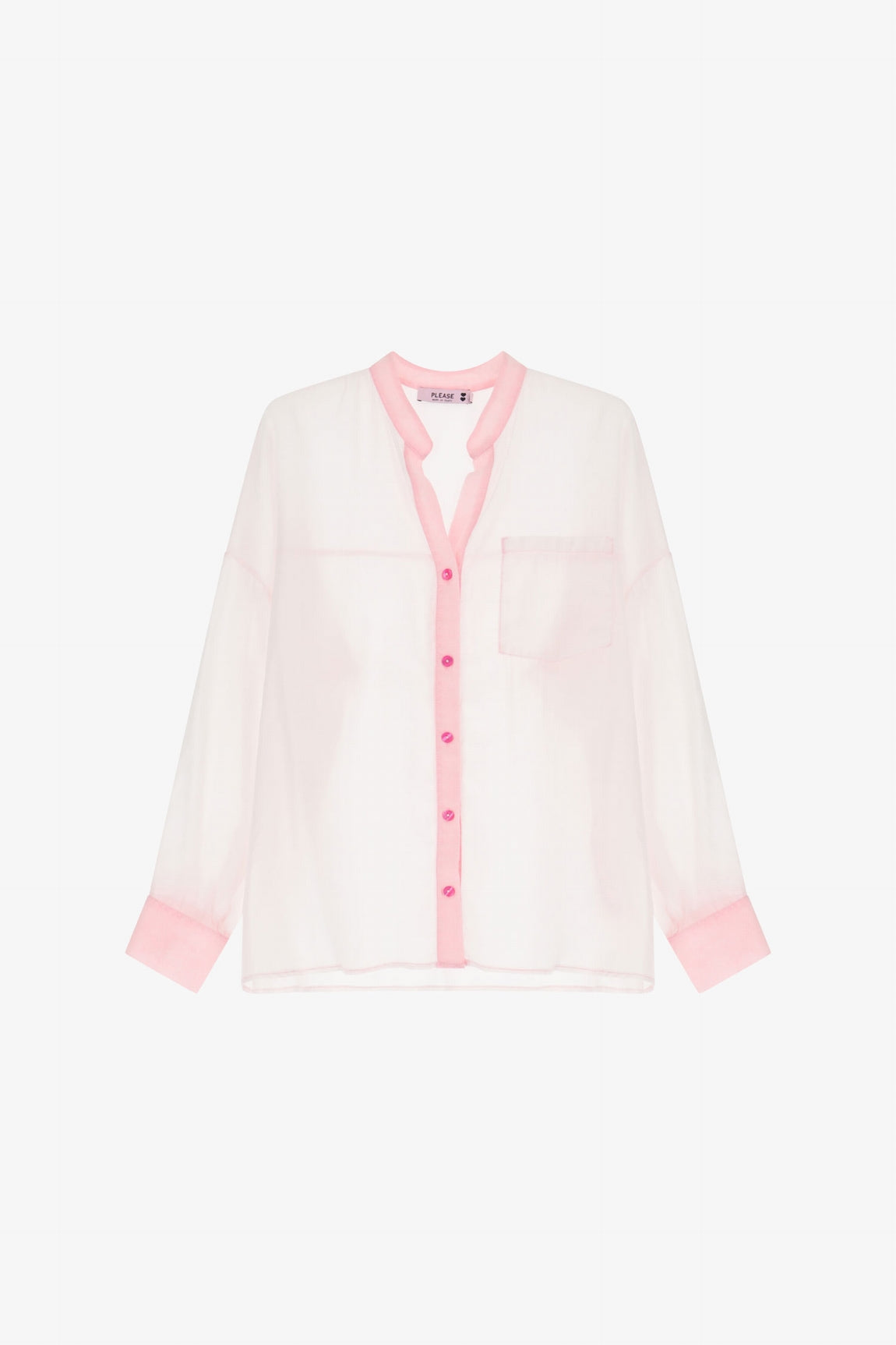 Please Chemise Fuxia Fluo C1dtdikcbl