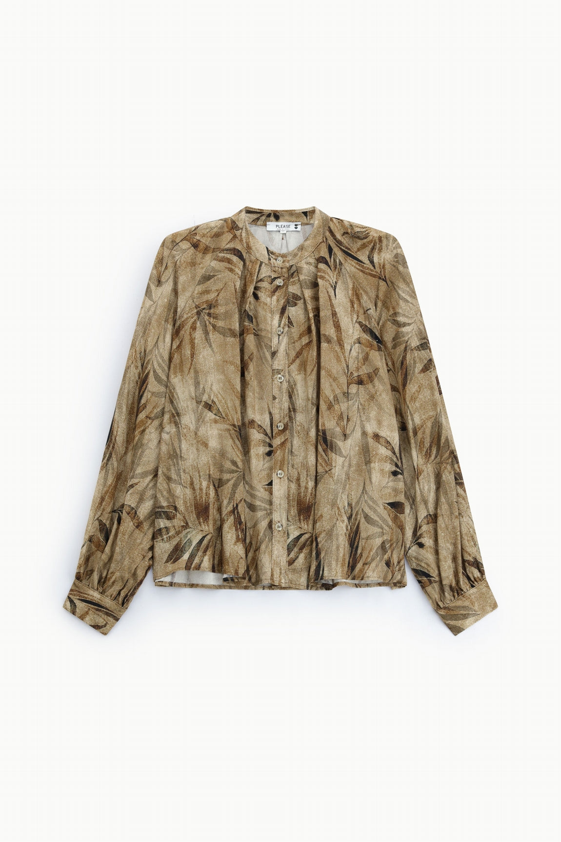 Please Chemise Marrone C1kdeji000