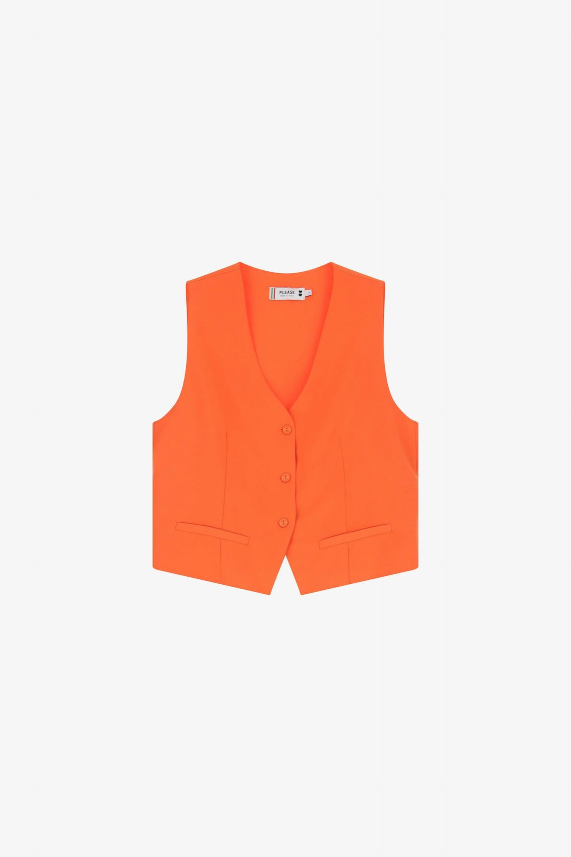 Please Gilet Arancio L0c9bu5000