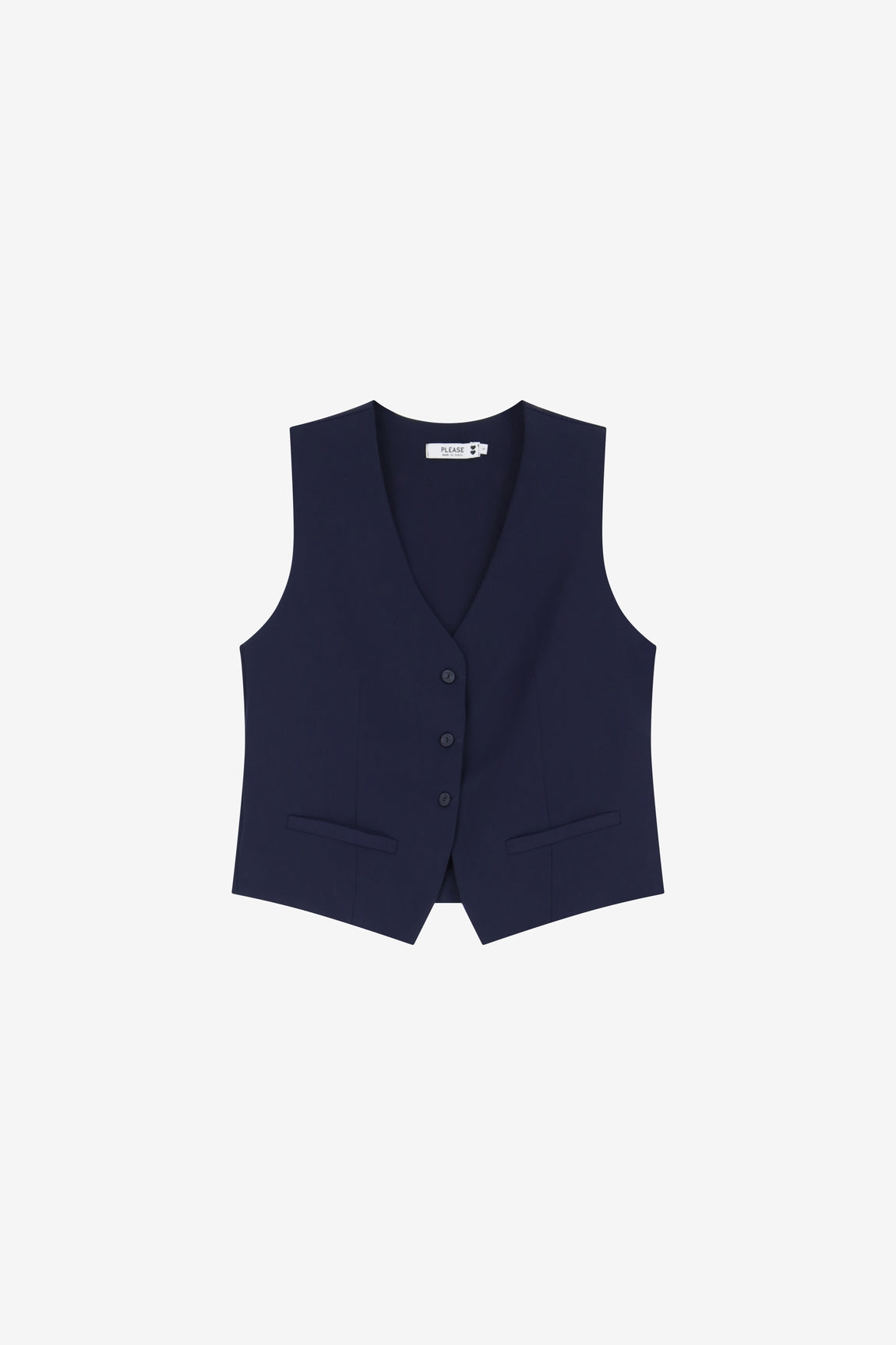 Please Gilet Blu L0c9csi000