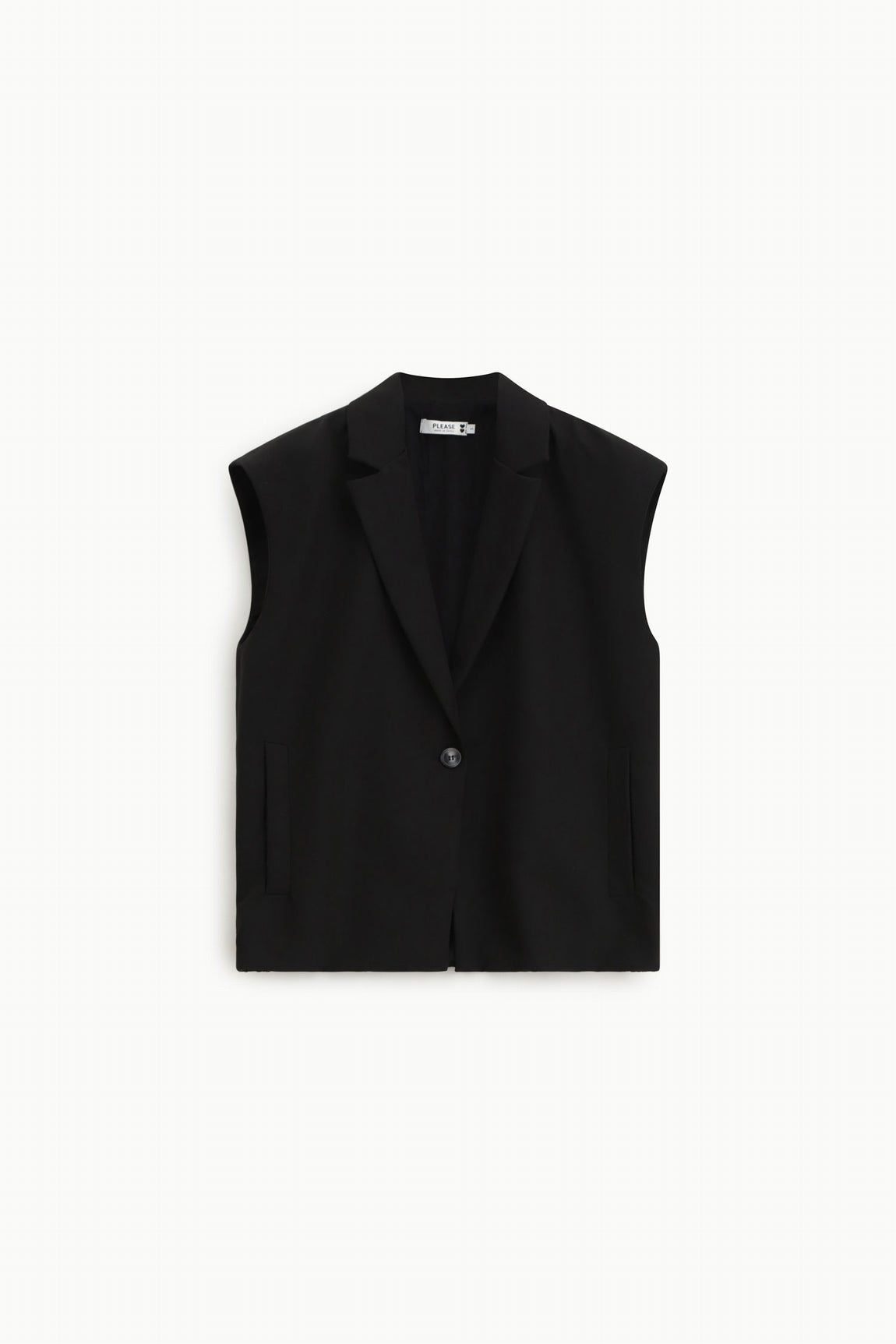 Please Gilet Nero L0dshp6000
