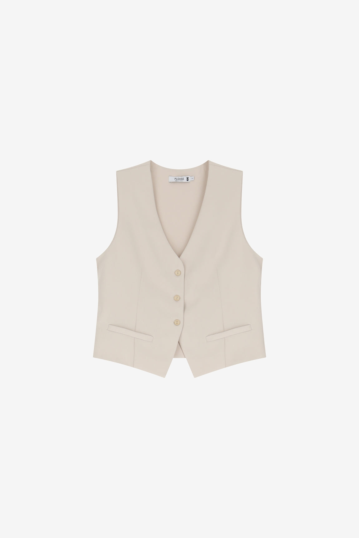 Please Gilet Panna L0c9csi000