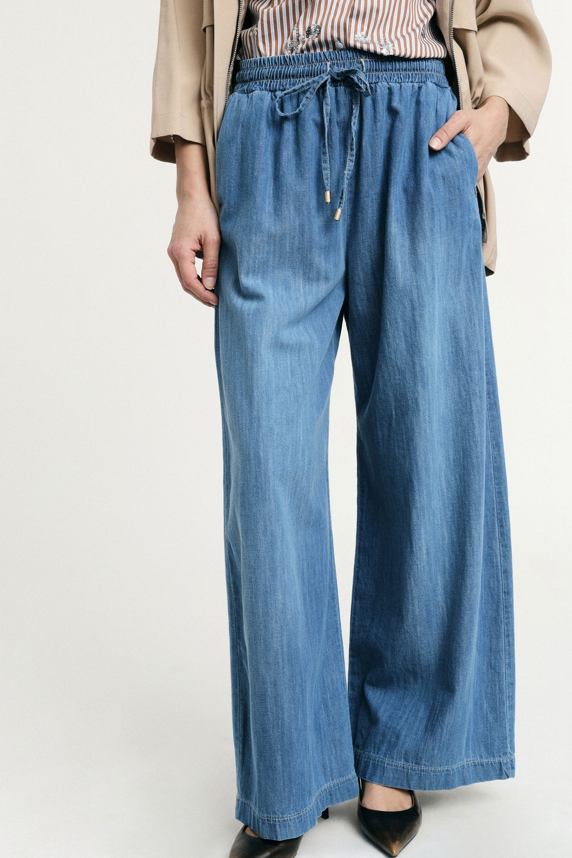 Please Jean Blu Denim P3omdwgccz