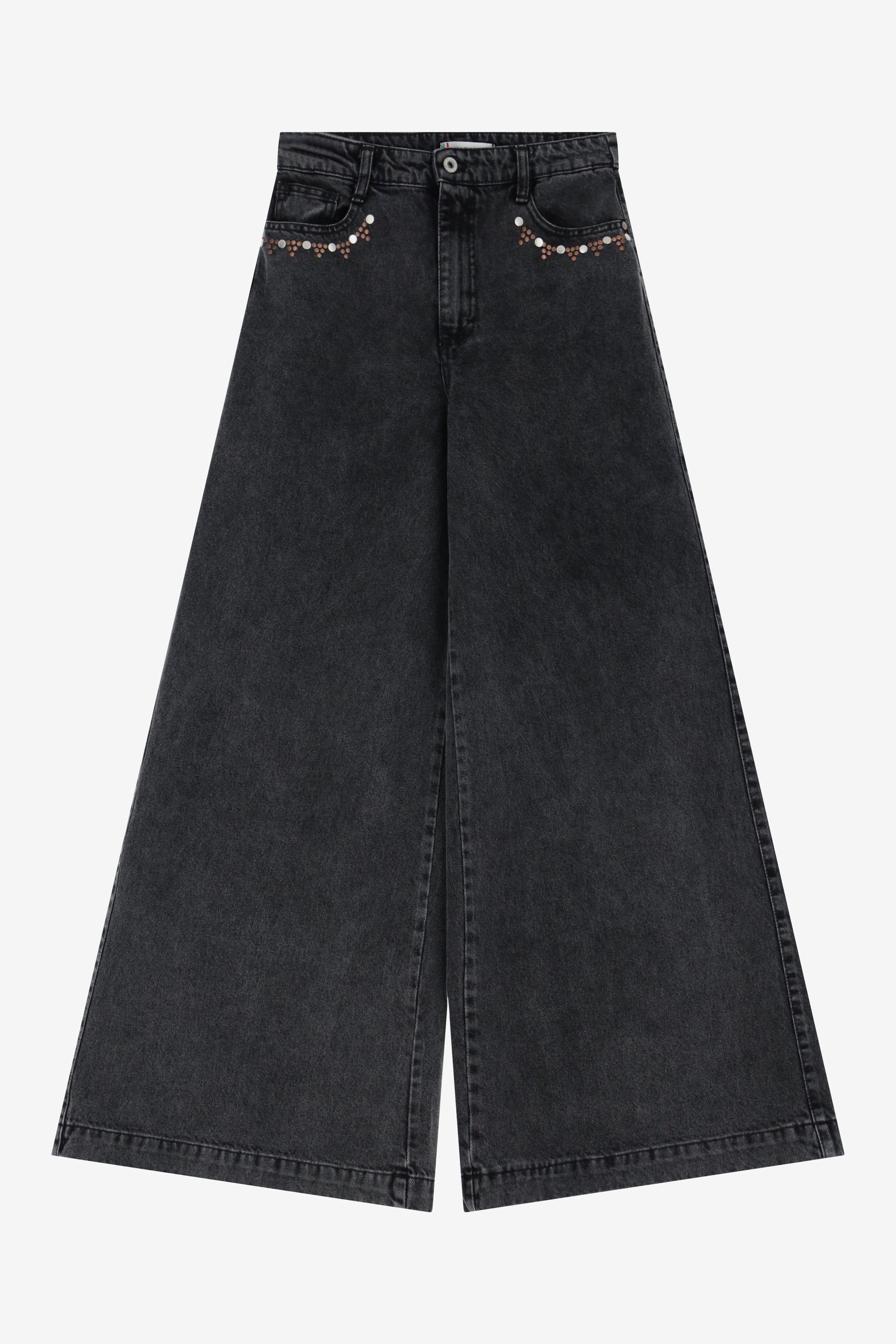 Please Jean Nero Denim P3lichpnog