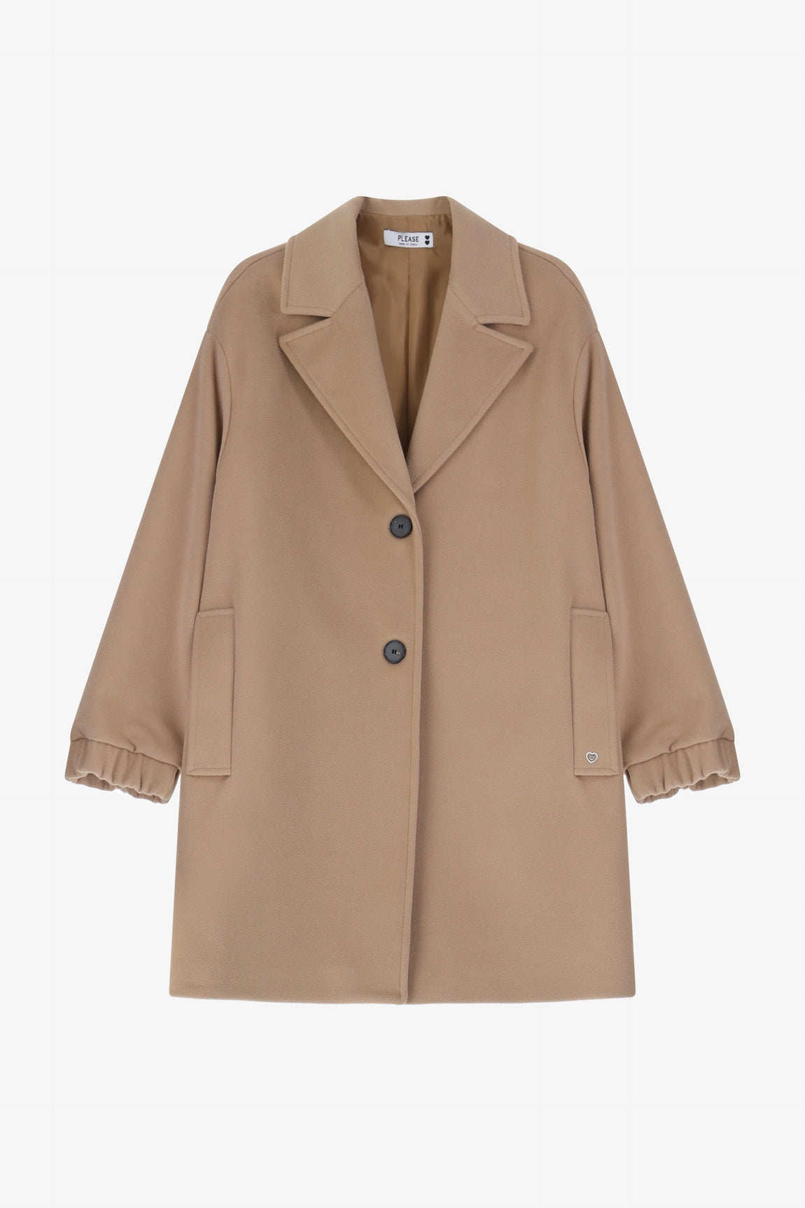 Please Manteau Cammello K493selba