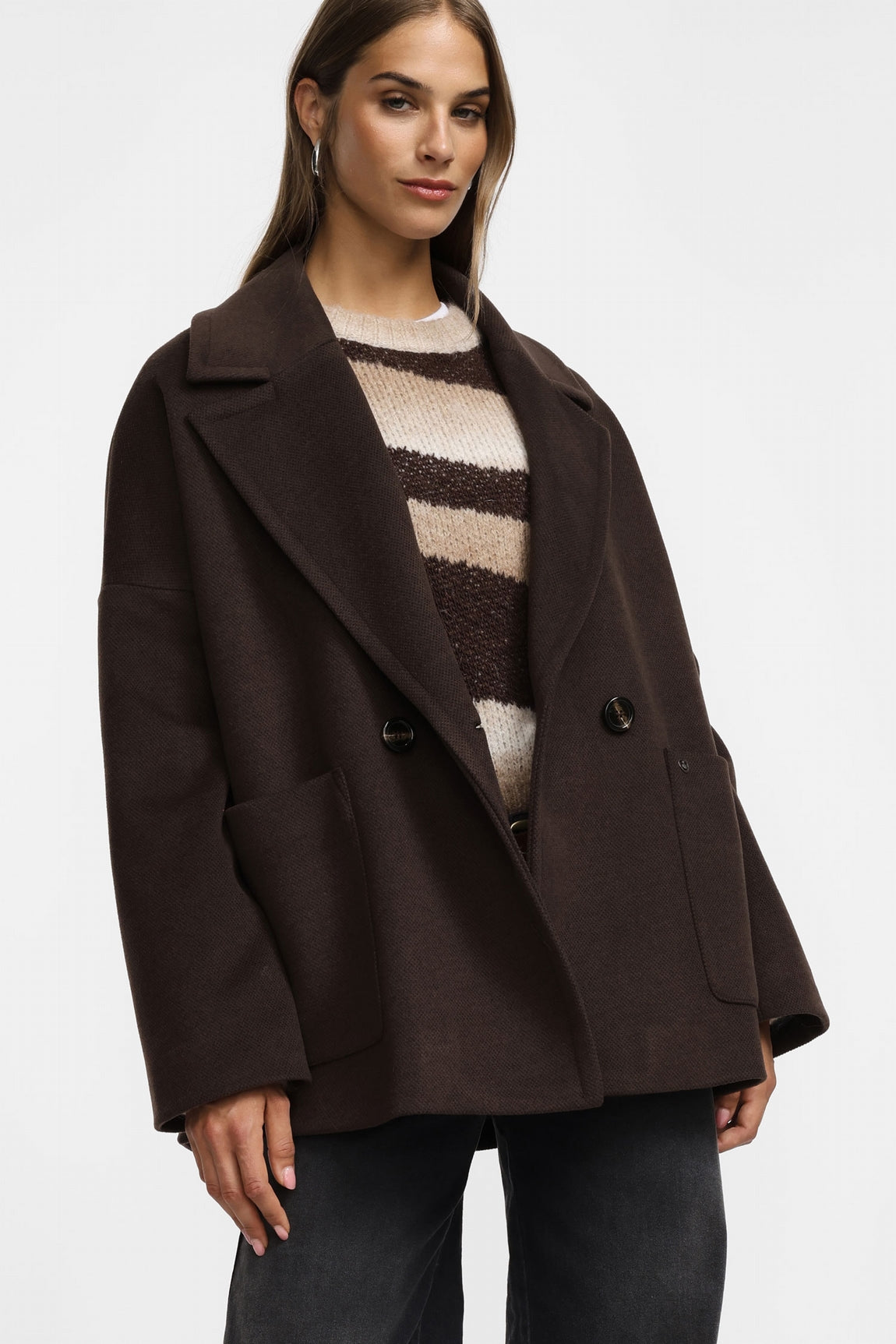 Please Manteau Cioccolato K493sspezi