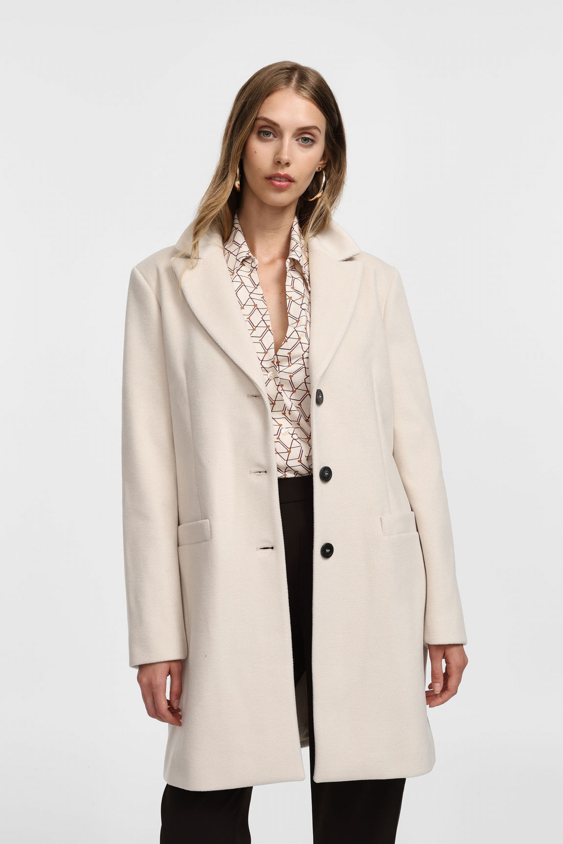 Please Manteau Latte K0fbqy4000