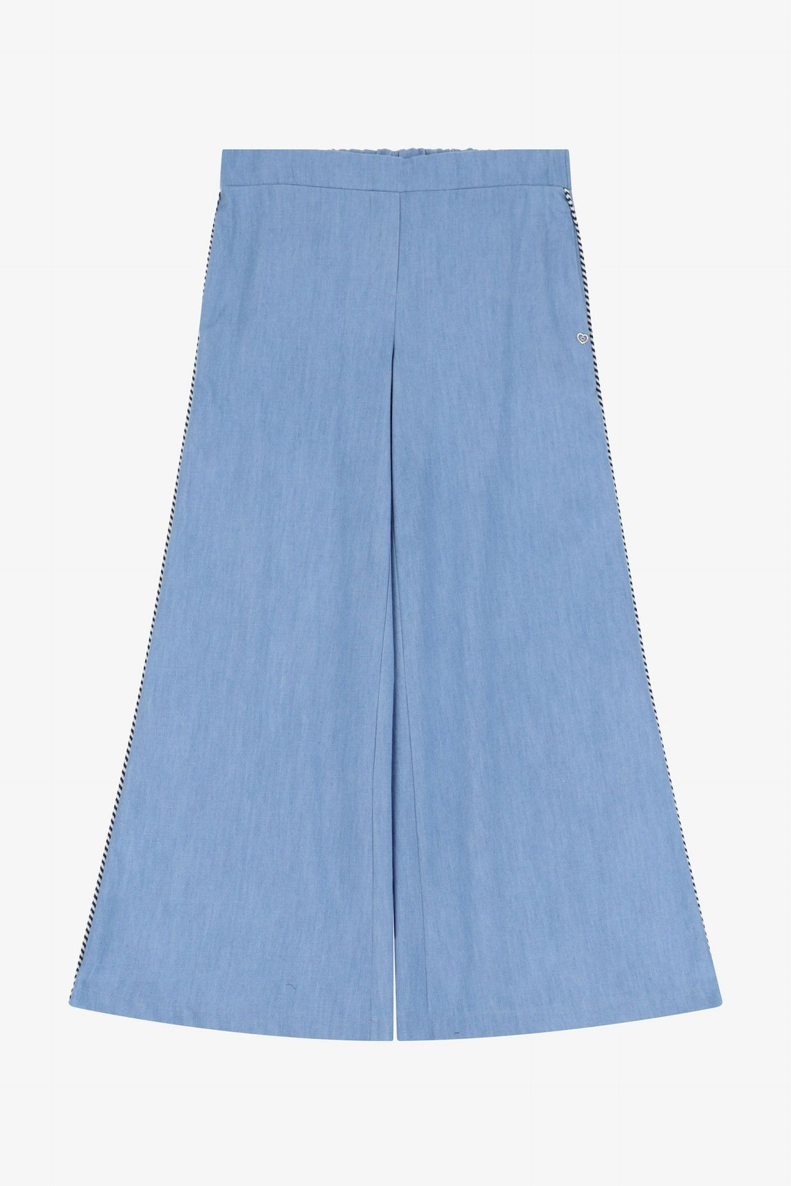 Please Pantalon Azzurro Denim P3hzdcl000