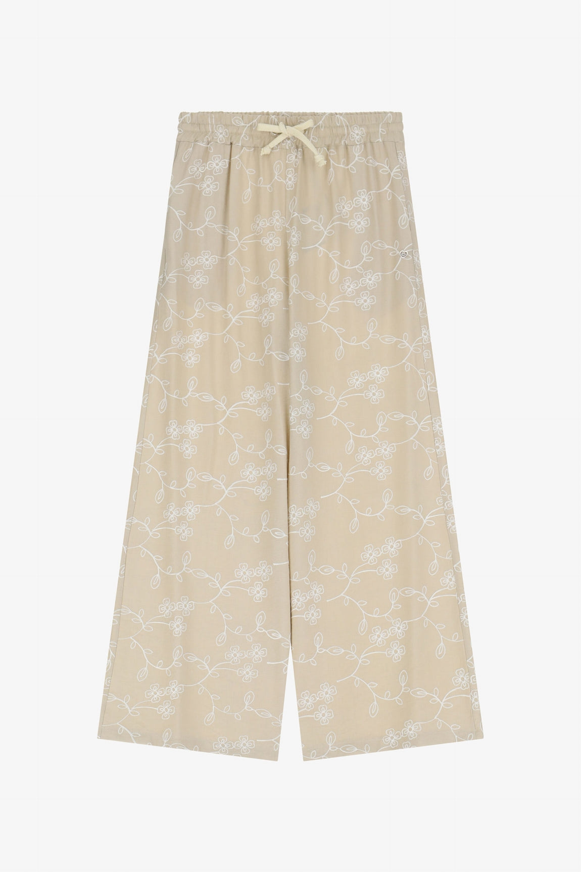 Please Pantalon Beige/Panna P1mrdkf000