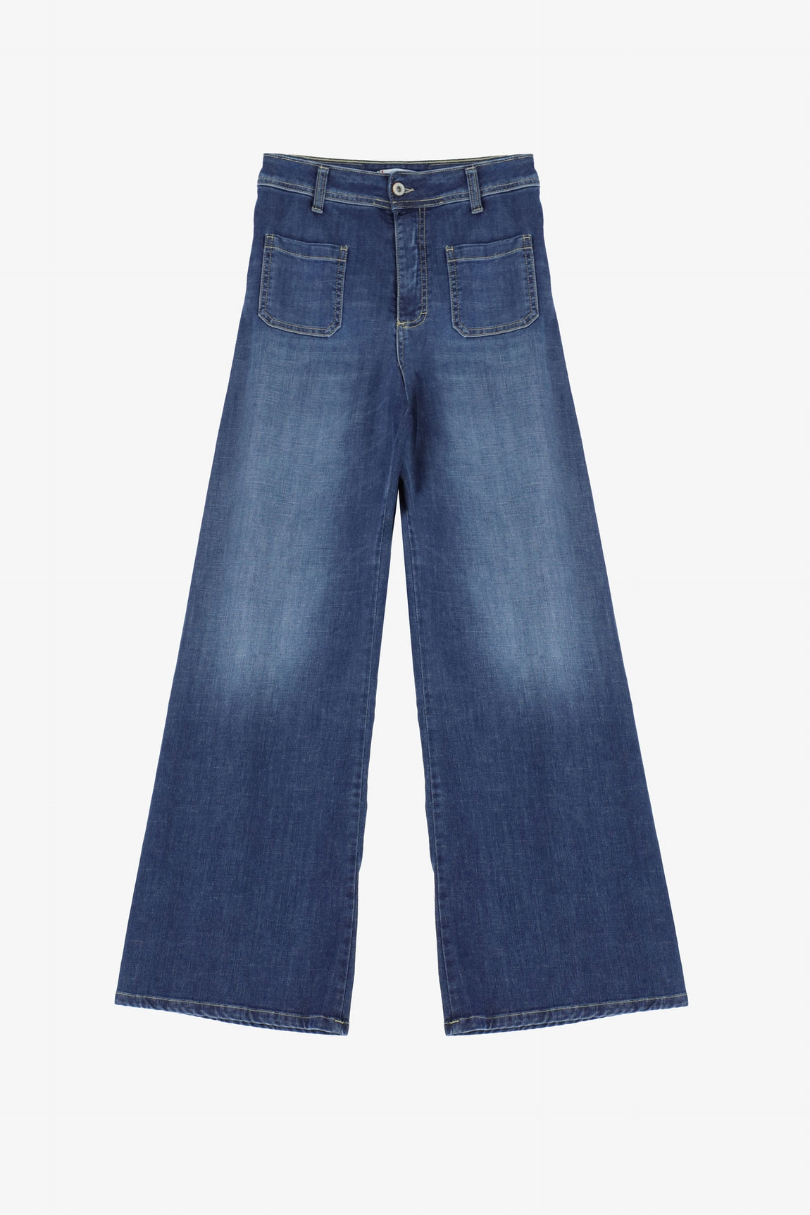Please Pantalon Blu Denim P0r5bq2e25