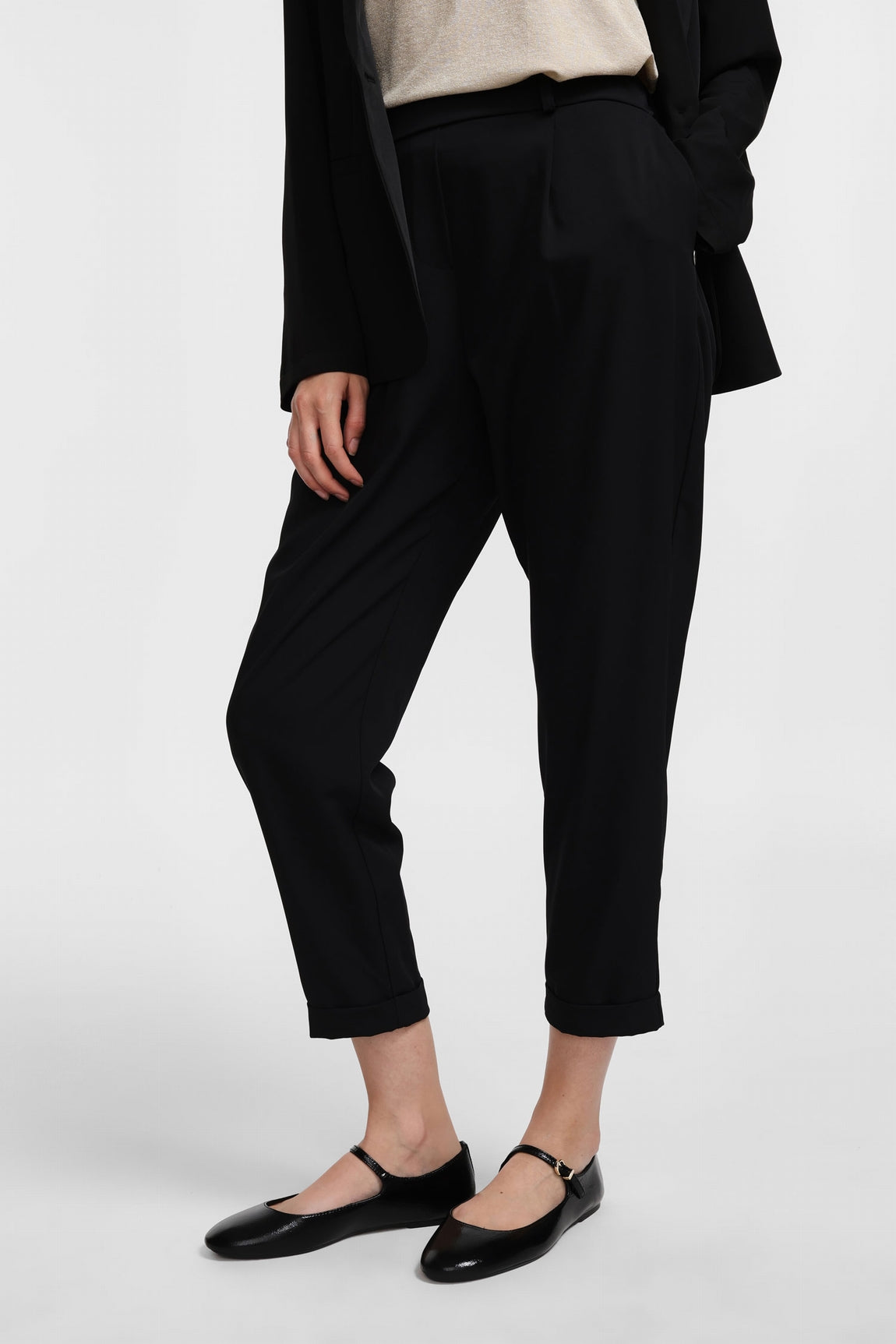 Please Pantalon Nero P3gecsi000