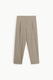 Image de Pantalon fluide forme carotte en crêpe - Please
