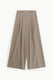 Image de Pantalon flare taille haute en crêpe fluide - Please