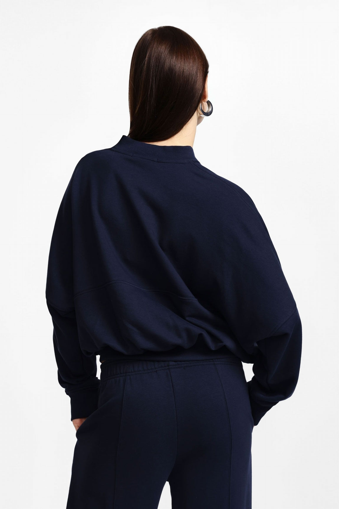 Please Sweat-shirt Blu F8555mod4