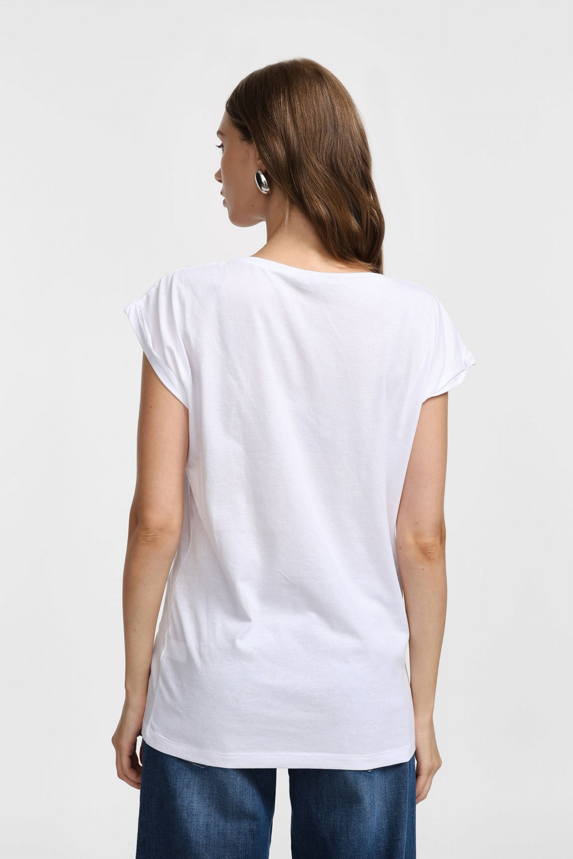 Please T-shirt Bianco T7663bpa03