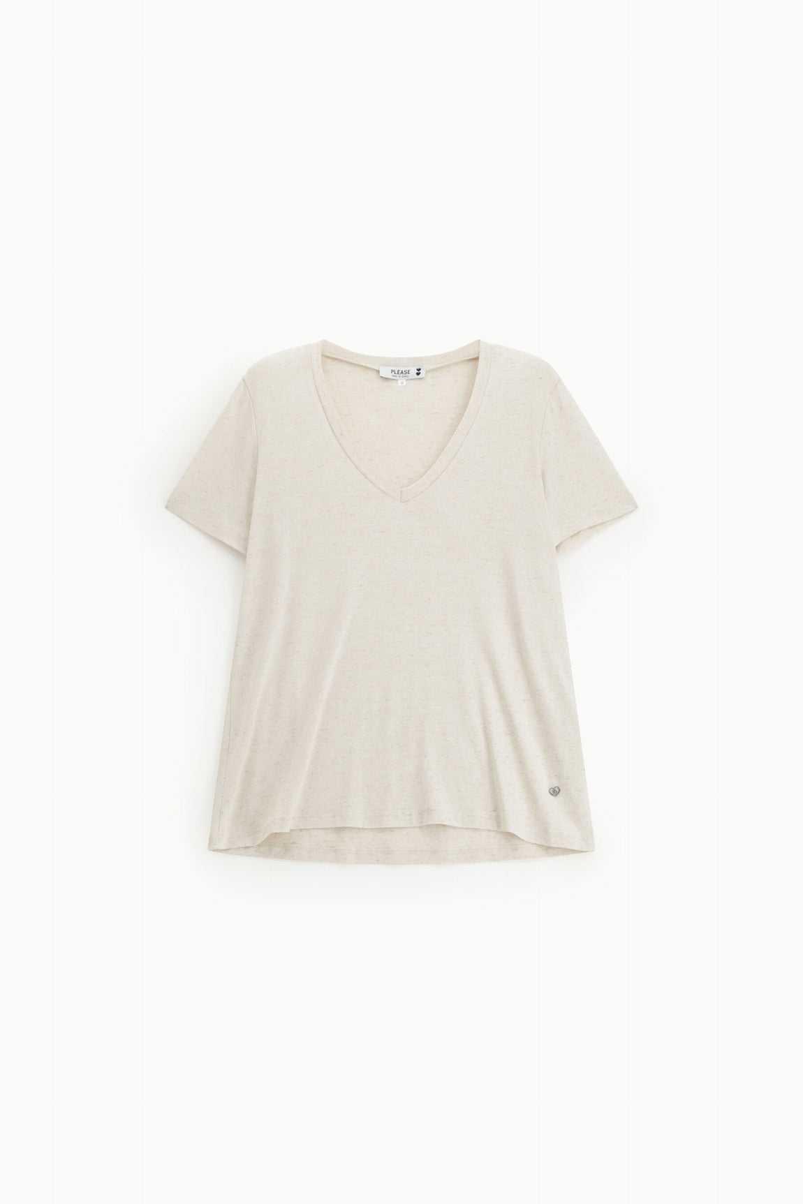 Please T-shirt Naturale T0ayeag000