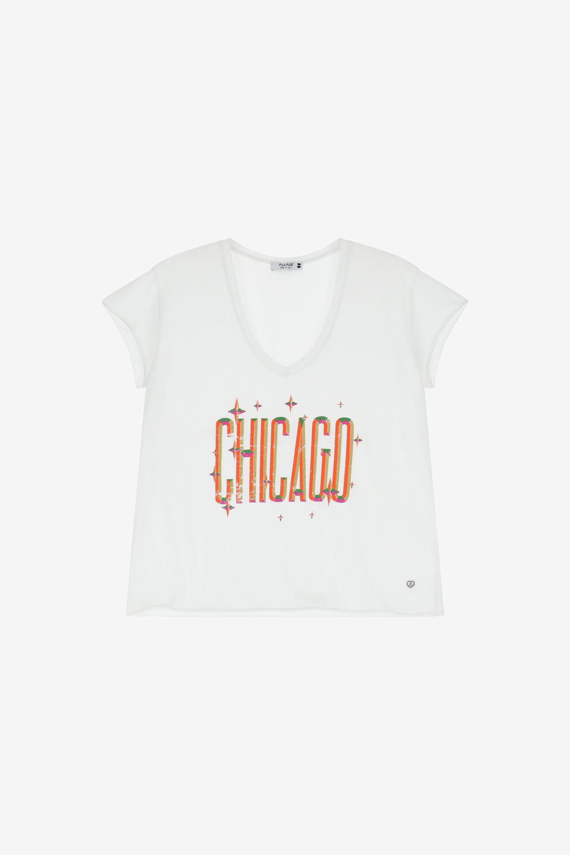 Please Top Bianco T6400164dg