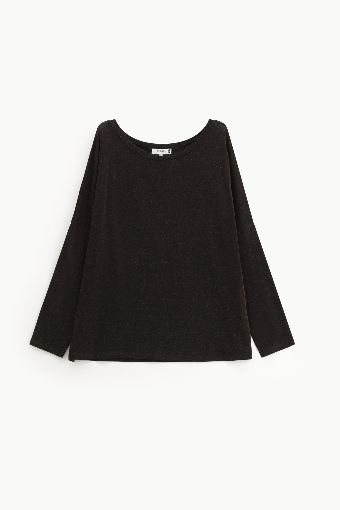 Please Top Marrone T0ucop0000