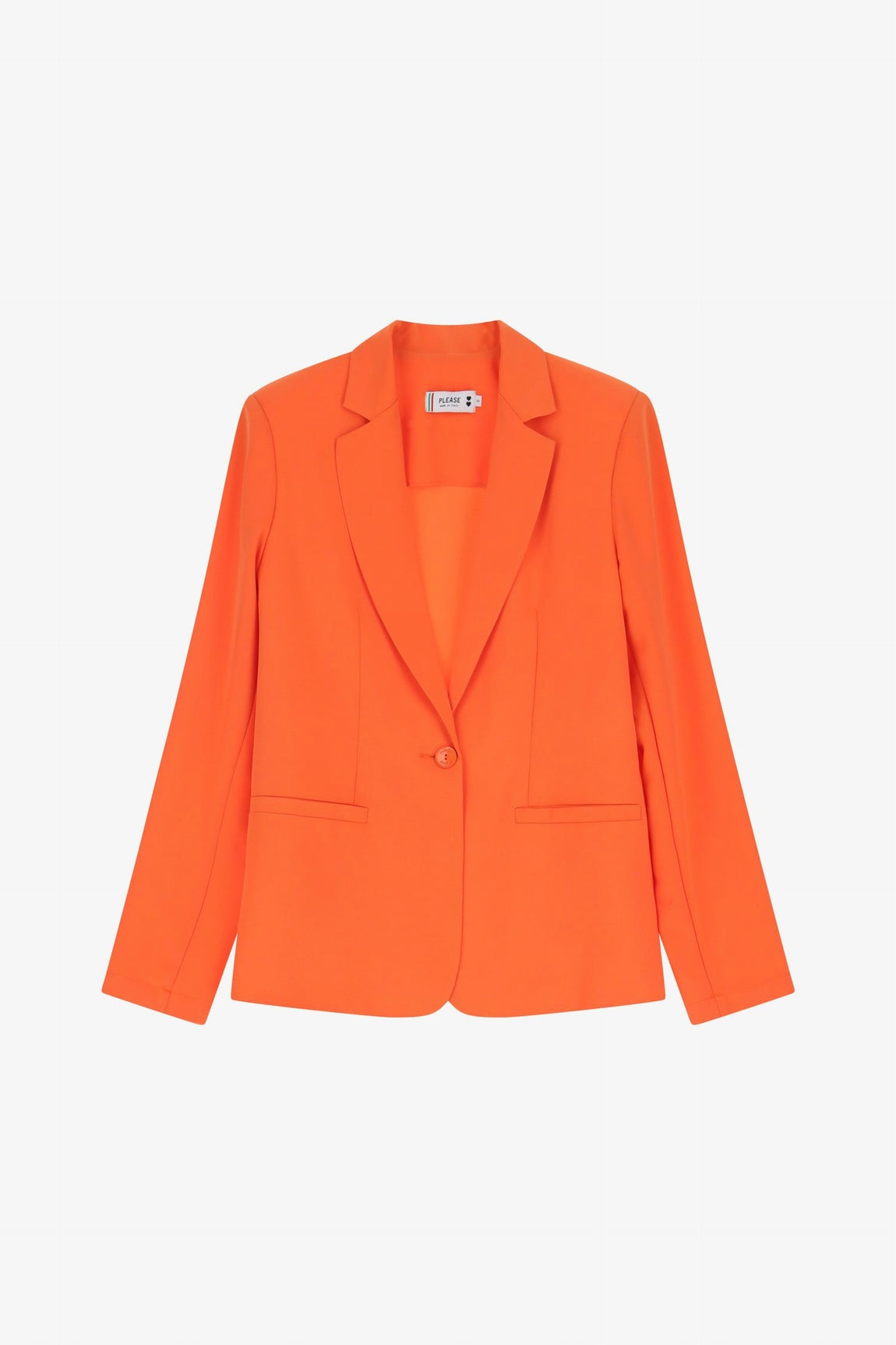 Please Veste Arancio J0fybu5000