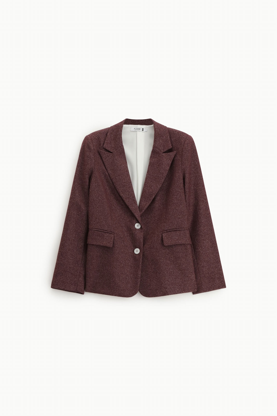 Please Veste Bordeaux/Bianco J0ladld000