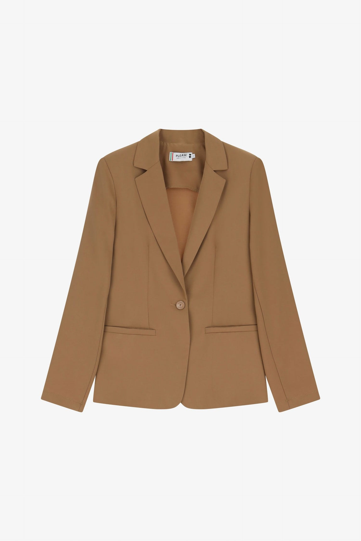 Please Veste Cammello J0fybu5000